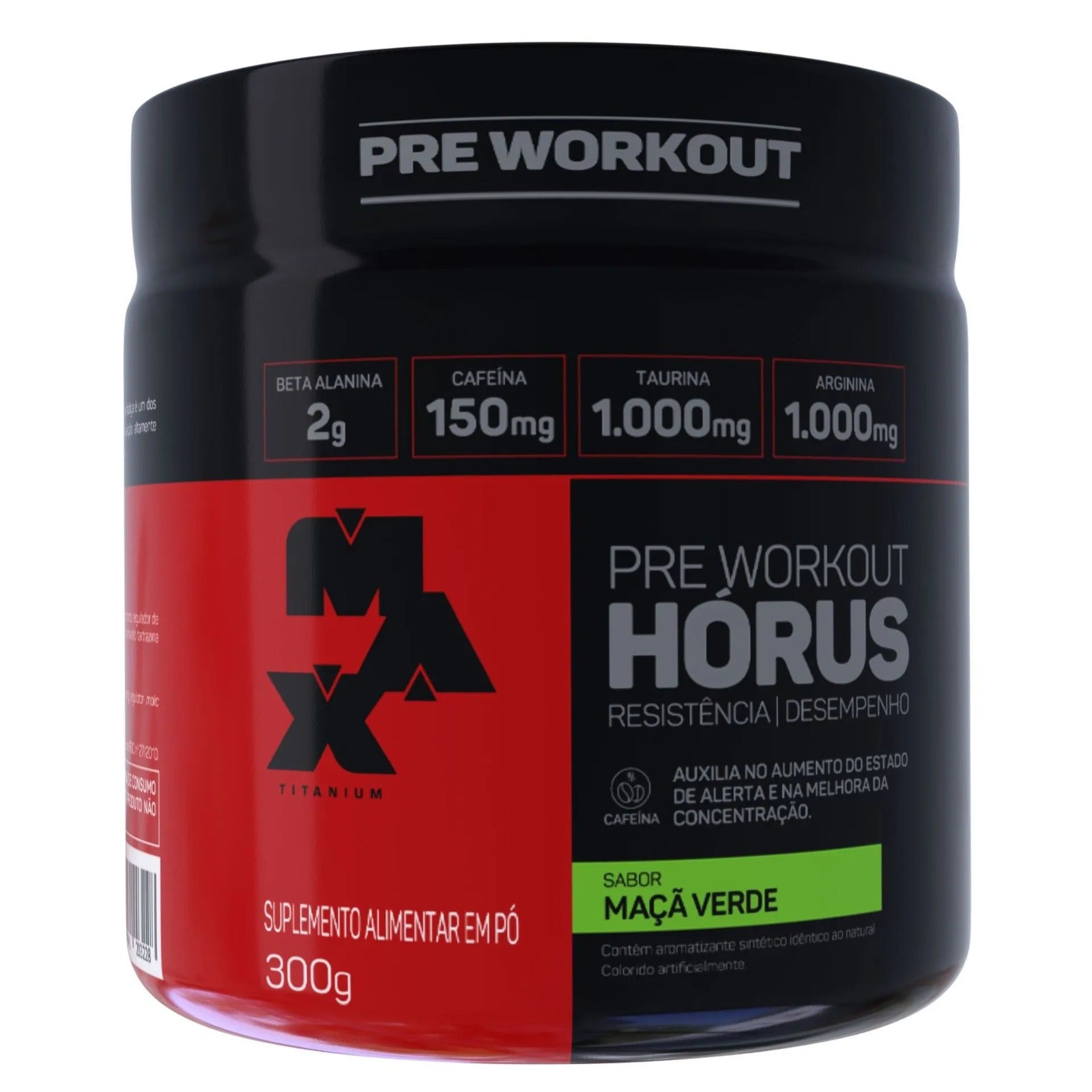 PRÉ WORKOUT HÓRUS 300G - MAX TITANIUM
