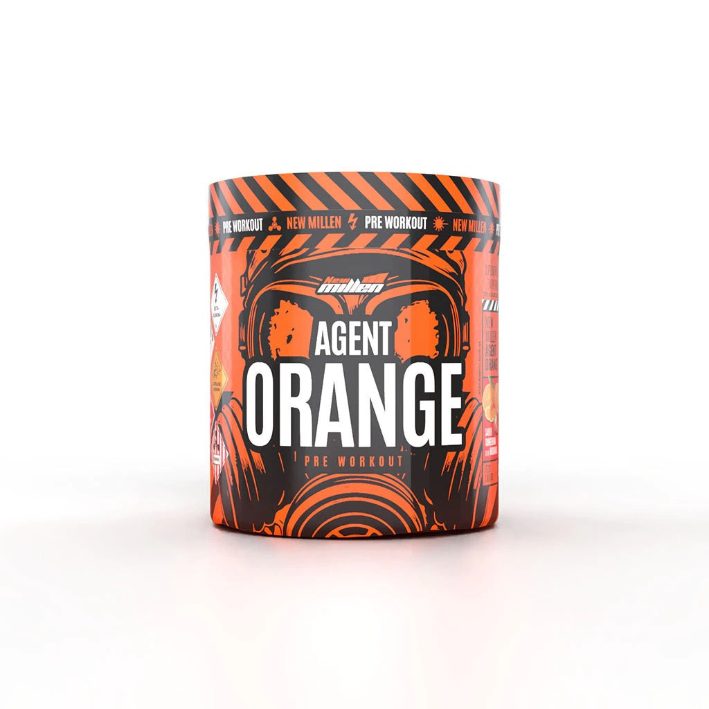 PRÉ TREINO AGENT ORANGE 250G - NEW MILLEN