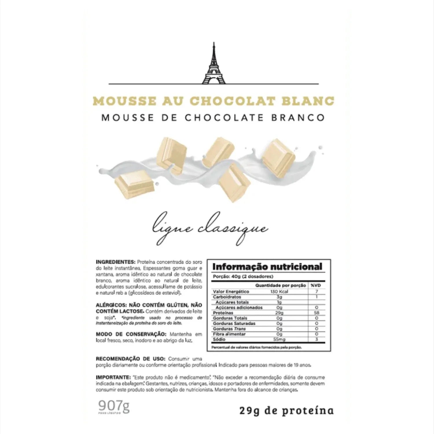 WHEY 907G / 800G (PARIS 6) - CHEF