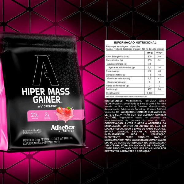 100% HIPER MASS 2,5KG-ATLHETICA NUTRITION