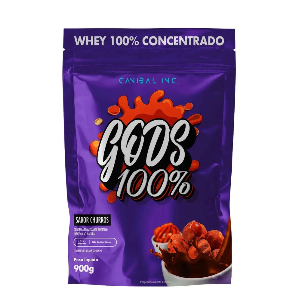 GODS WHEY 900G REFIL - CANIBAL INC