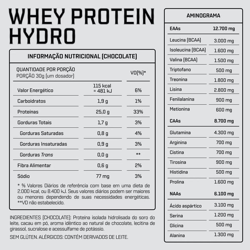 WHEY PROTEIN HYDRO 900G - DUX NUTRITION