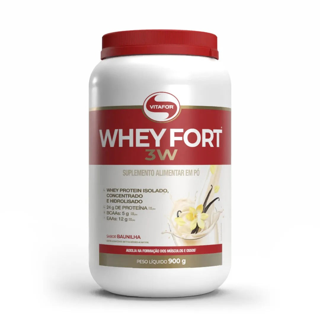 WHEY FORT 3W 900G - VITAFOR