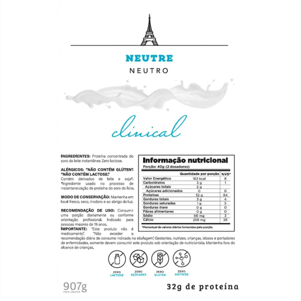 WHEY CLINICAL 900G - CHEF