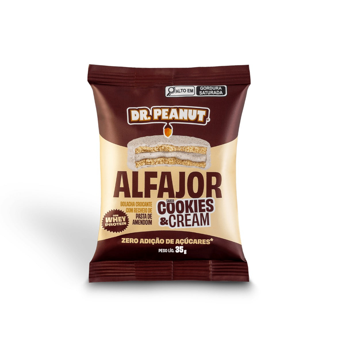 ALFAJOR 35G - DR PEANUT