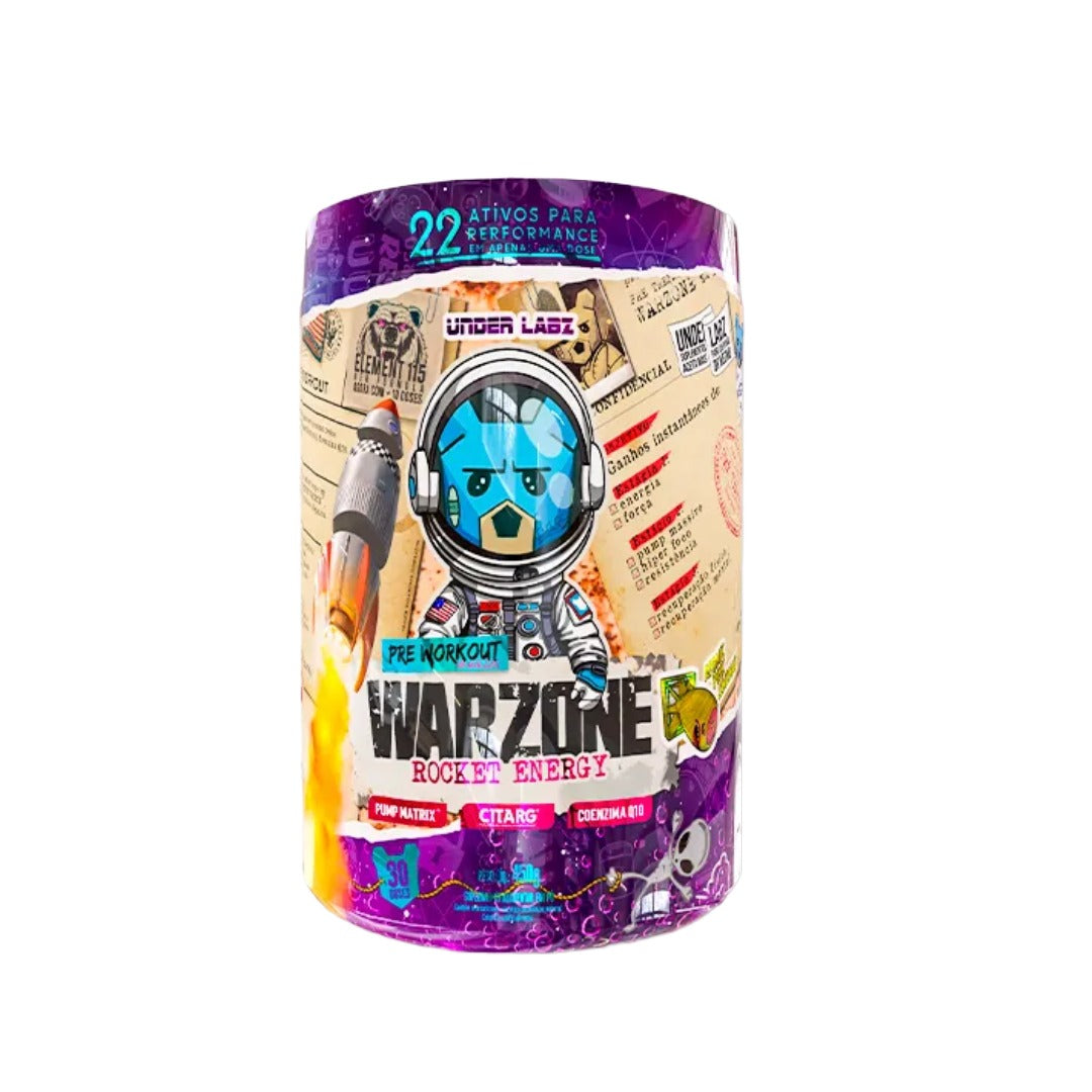 PRE WORKOUT WARZONE ROCKET ENERGY 450G - UNDER LABZ