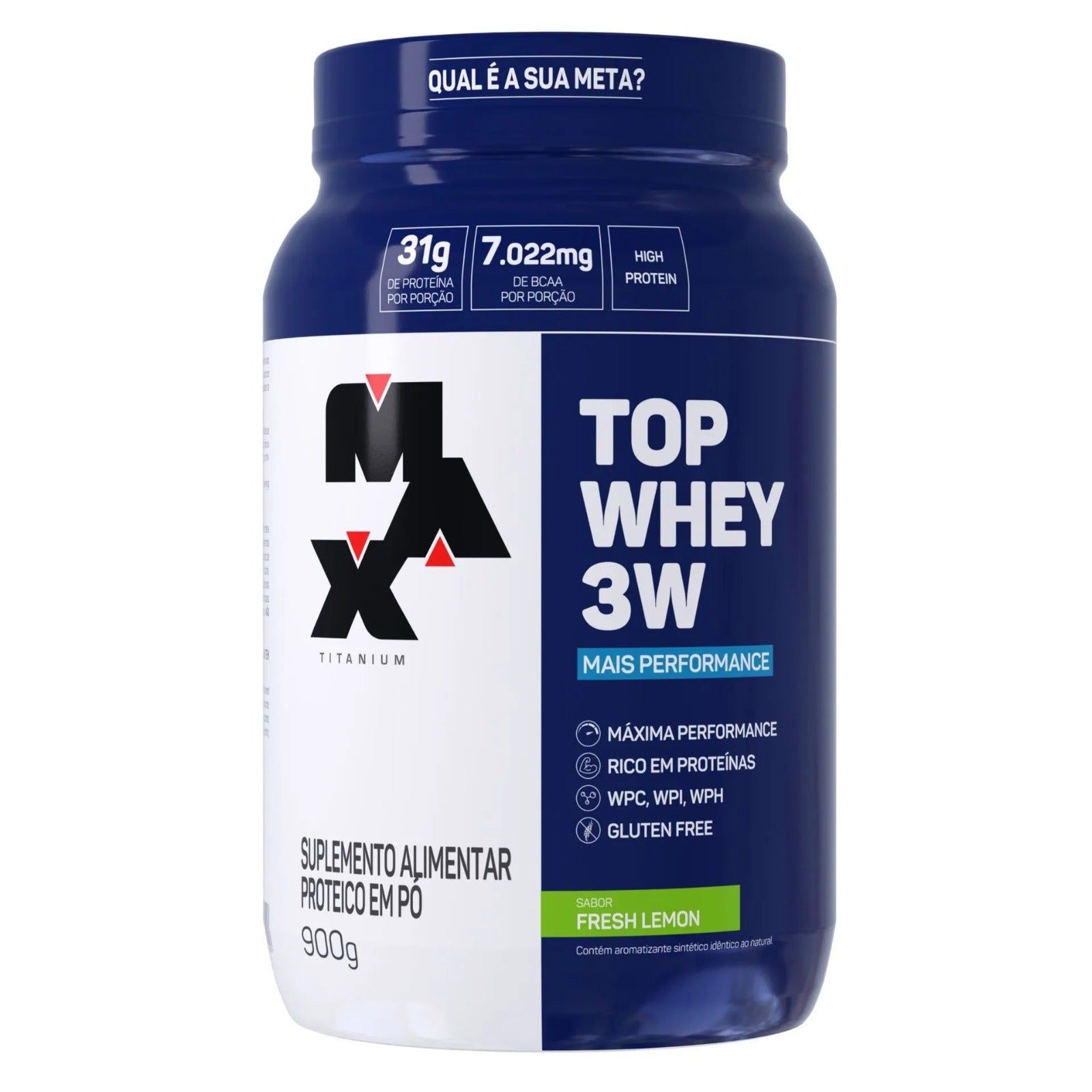 TOP WHEY 3W 900G - MAX TITANIUM