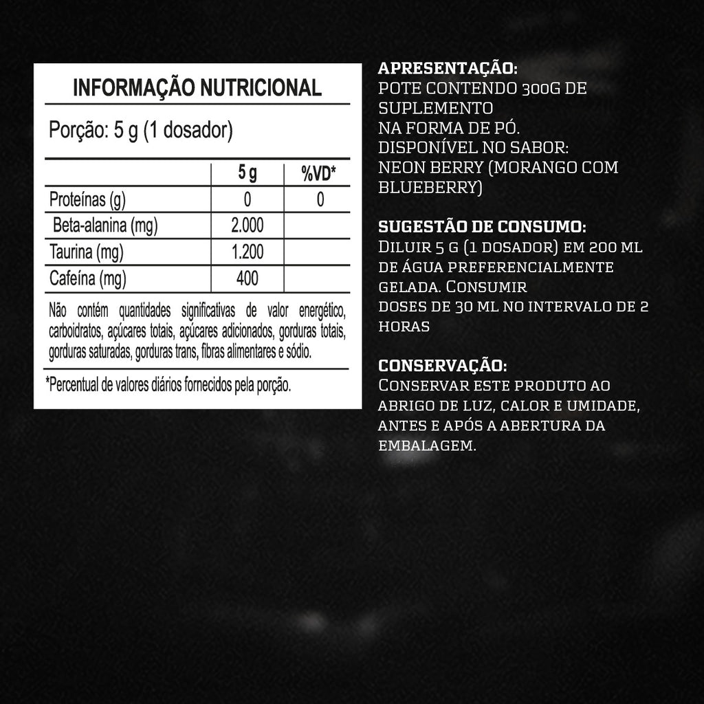 ÉVORA XT 300G - DARKNESS