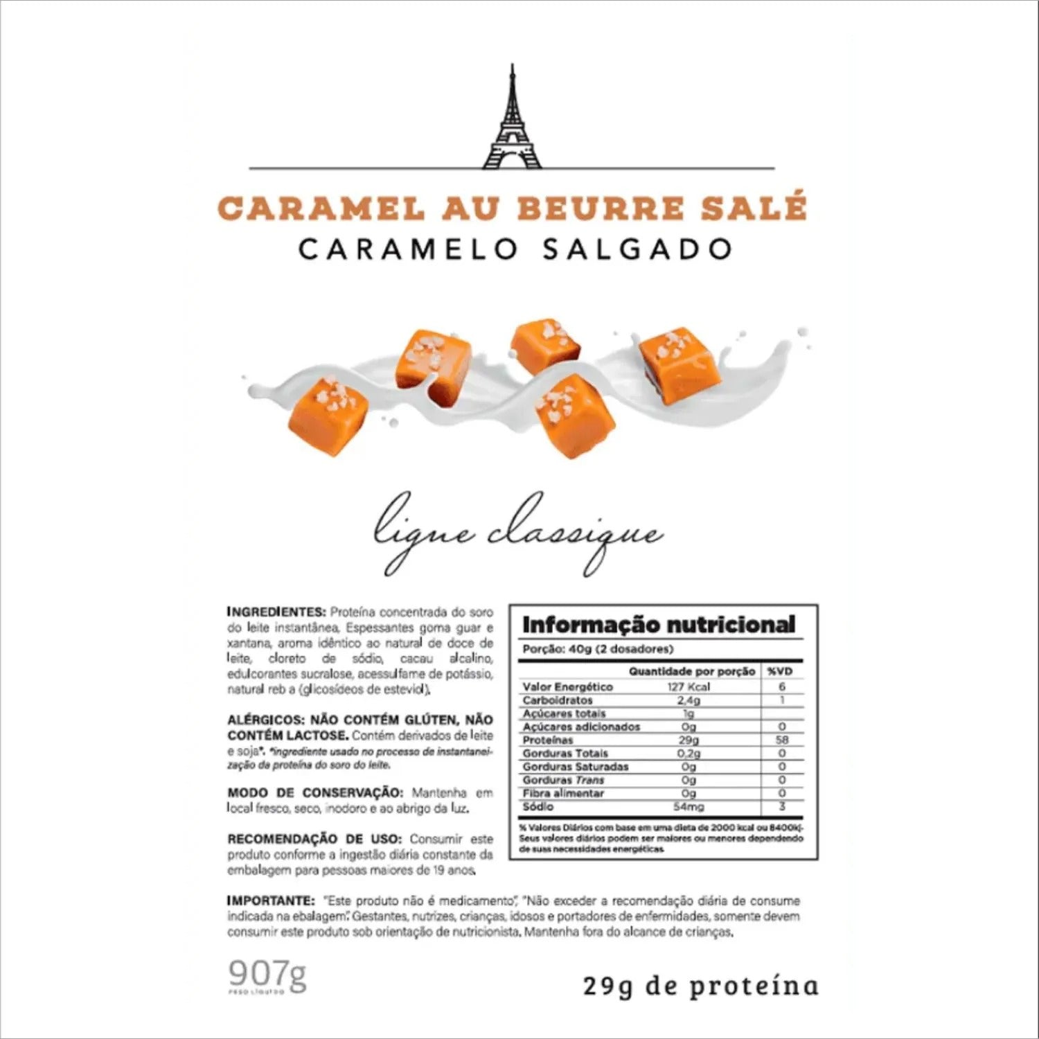 WHEY 907G / 800G (PARIS 6) - CHEF