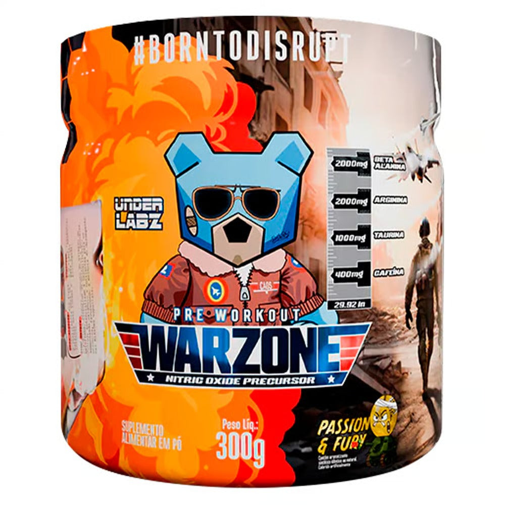 PRE WORKOUT WARZONE 300G - UNDER LABZ