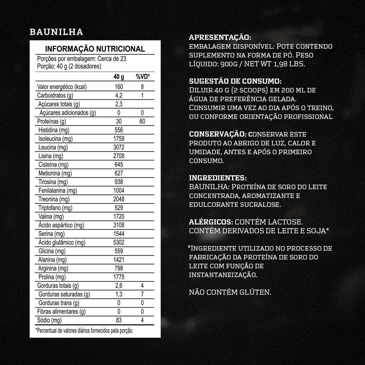 DARKWHEY 900G -DARKNESS