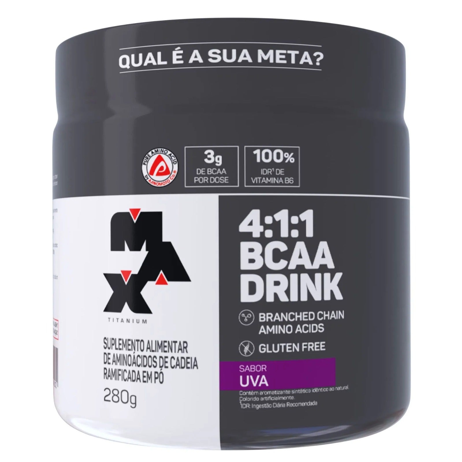 4:1:1 BCAA DRINK 280G - MAX TITANIUM