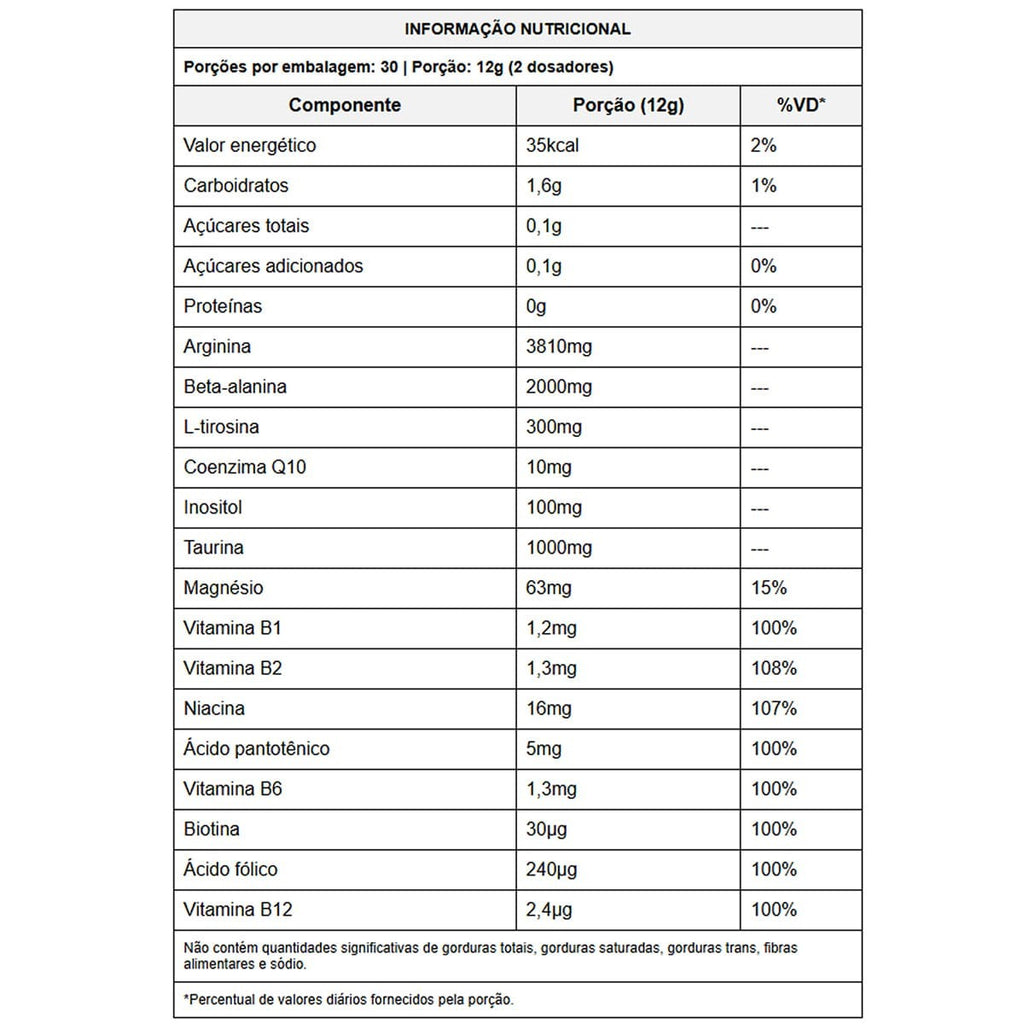 PRE WORKOUT WARZONE NIGHT BATTLE 360G - UNDER LABZ