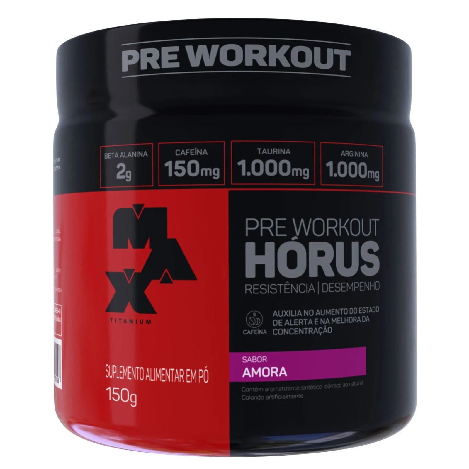 HÓRUS PRE WORKOUT 150G- MAX TITANIUM