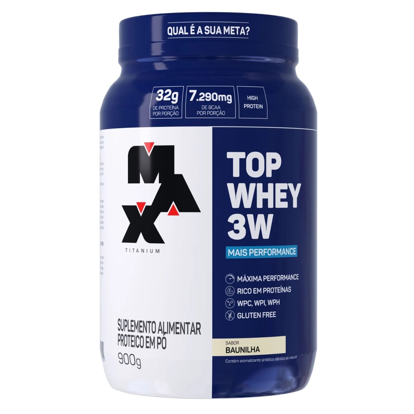 TOP WHEY 3W 900G - MAX TITANIUM