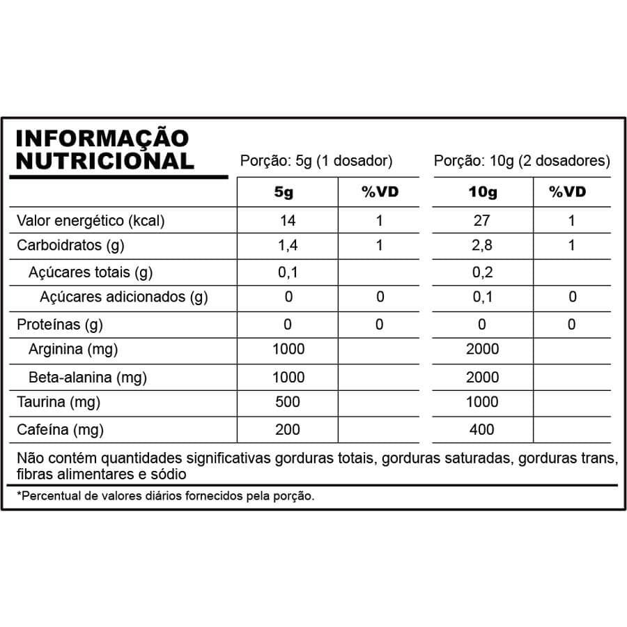 PRE WORKOUT WARZONE 300G - UNDER LABZ