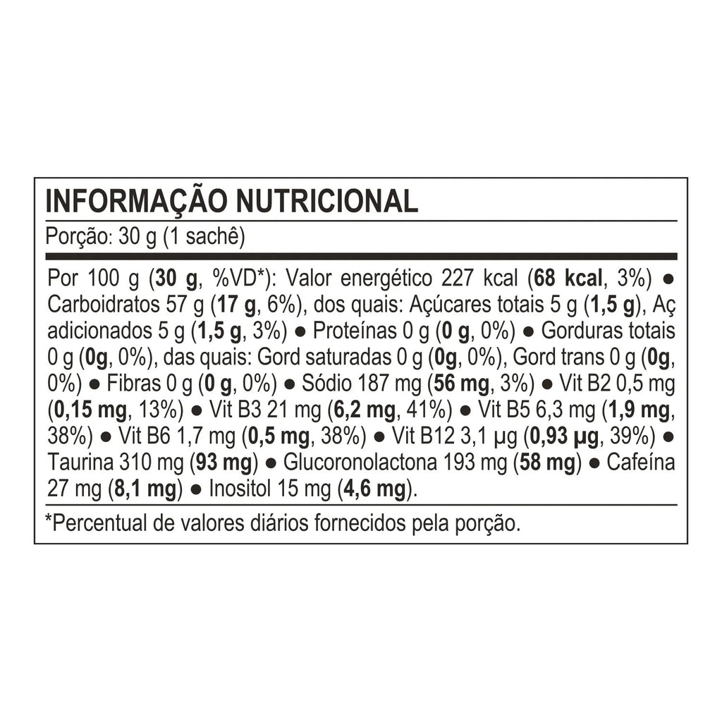 CARB UP GEL BLACK 30G - PROBIÓTICA