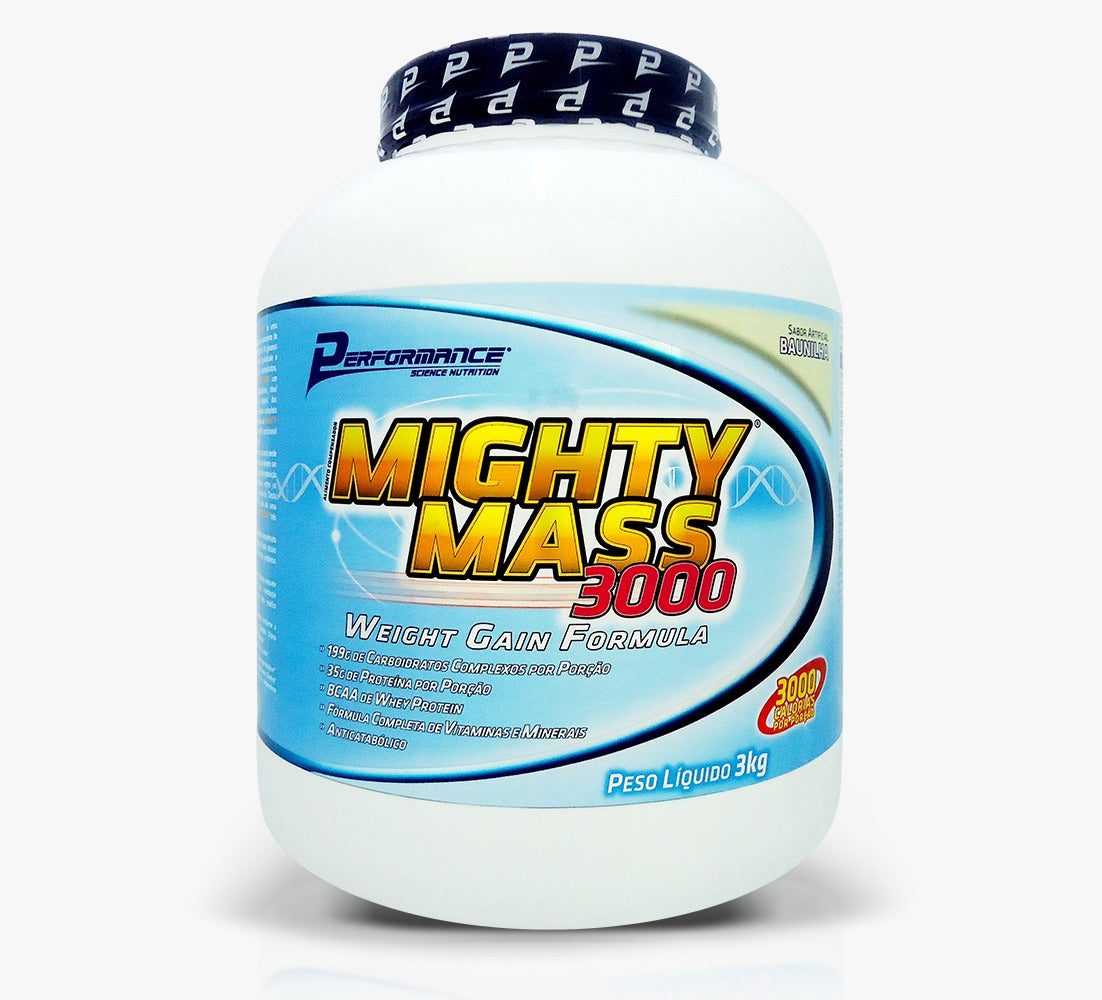 MIGHTY MASS 3000 3KG - PERFORMANCE NUTRITION