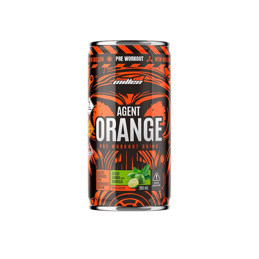 PRÉ TREINO AGENT ORANGE 269ML - NEW MILLEN