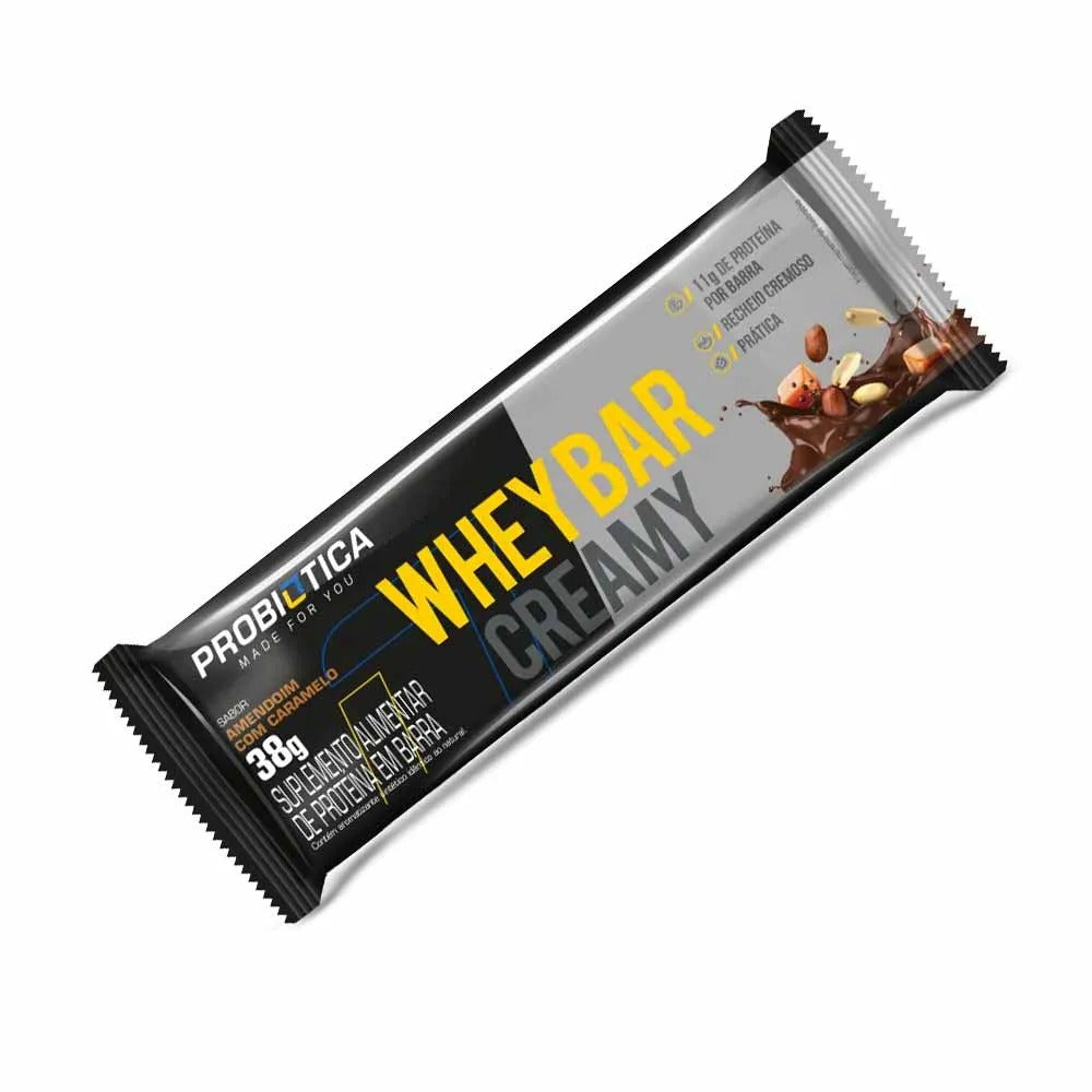 WHEY BAR CREAMY 38G - PROBIÓTICA