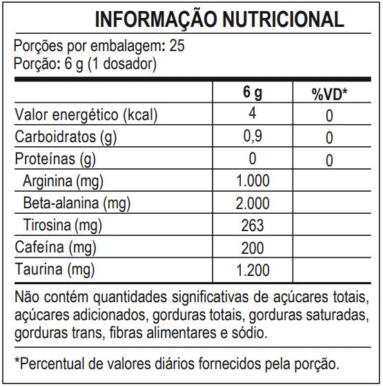 PRE WORKOUT ÉGIDE 150G- MAX TITANIUM
