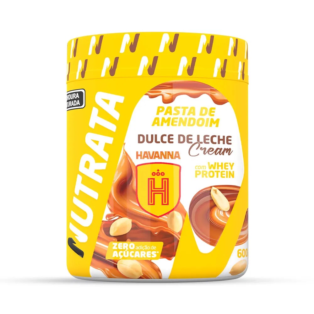 PASTA DE AMENDOIM HAVANNA 600G - NUTRATA