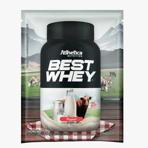 SACHE BEST WHEY 40G - ATLHETICA NUTRITION