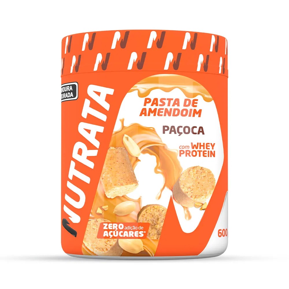 PASTA DE AMENDOIM 600G - NUTRATA