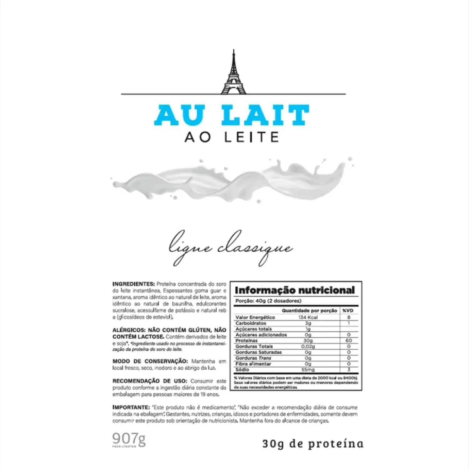 WHEY 907G / 800G (PARIS 6) - CHEF