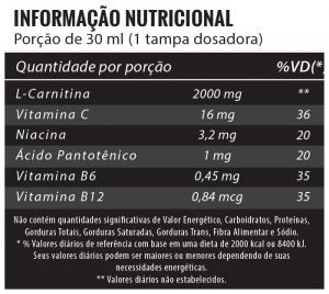 L-CARNITINA 2000 500ML - NEW MILLEN