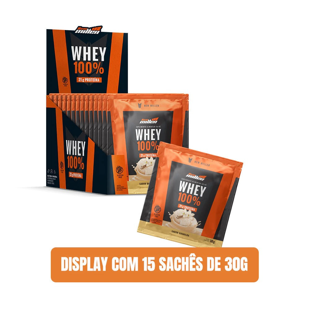 SACHÊ WHEY 100% 30G - NEW MILLEN