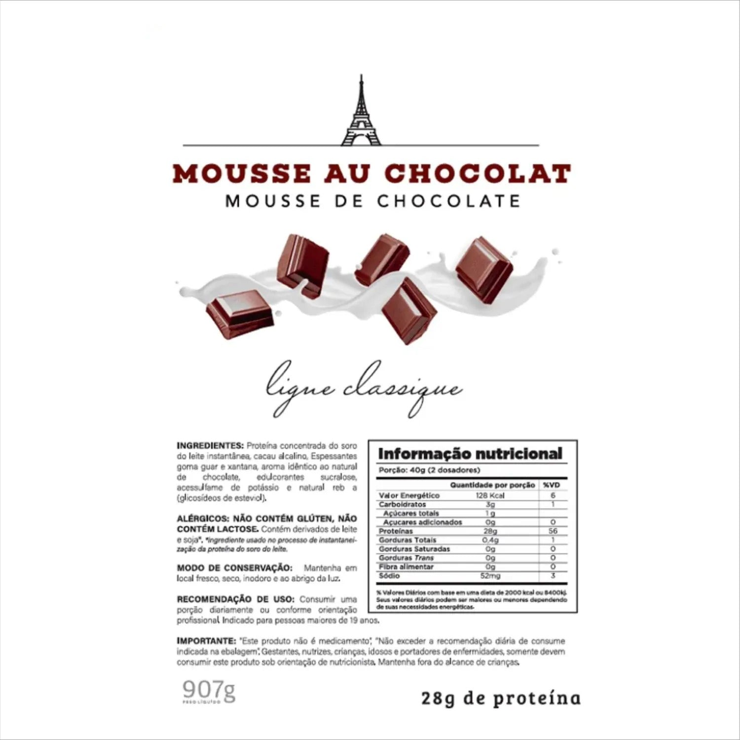 WHEY 907G / 800G (PARIS 6) - CHEF