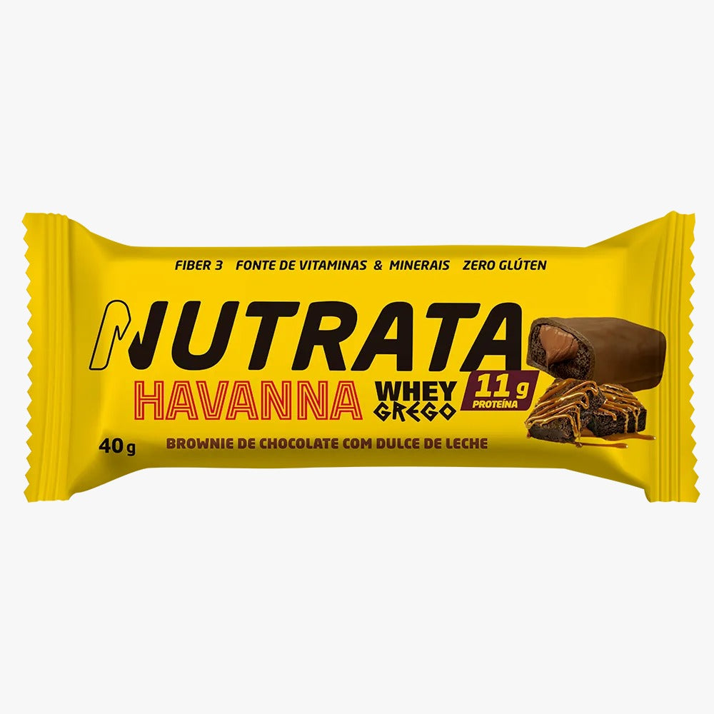 WHEY GREGO BAR 40G HAVANNA - NUTRATA