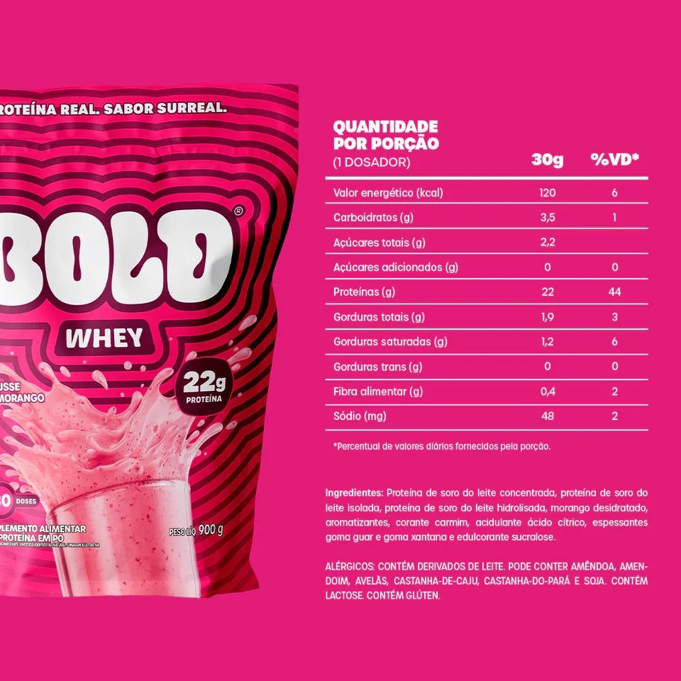 WHEY 900G - BOLD SNACKS