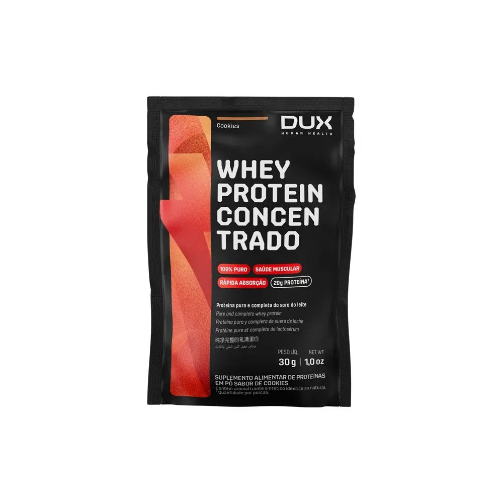 SACHE WHEY CONCENTRADO 28G- DUX NUTRITION